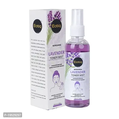 Eotiq Lavender Toner Mist, Facial Toner Balancer - Moisturizes, Calms and Refreshes Skin (100Ml)