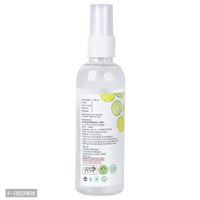 Eotiq Cucumber  Lemon Toner Mist, Tightens pores  evens skin tone, Suitable for Oily skin, No Sulphate, No Alcohol (100Ml)-thumb3