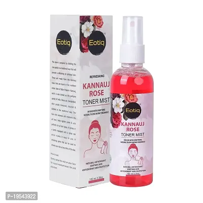 Eotiq Kannauj Rose Toner Mist, Rose Water Toner Face Rosewater Spray Face Mist (100Ml)