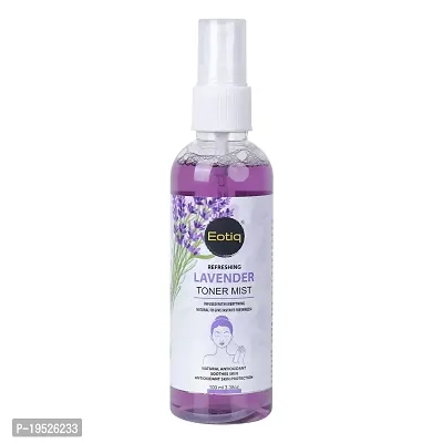 Eotiq 100ML Lavender Toner Mist, Facial Toner Balancer - Moisturizes, Calms and Refreshes Skin-thumb0