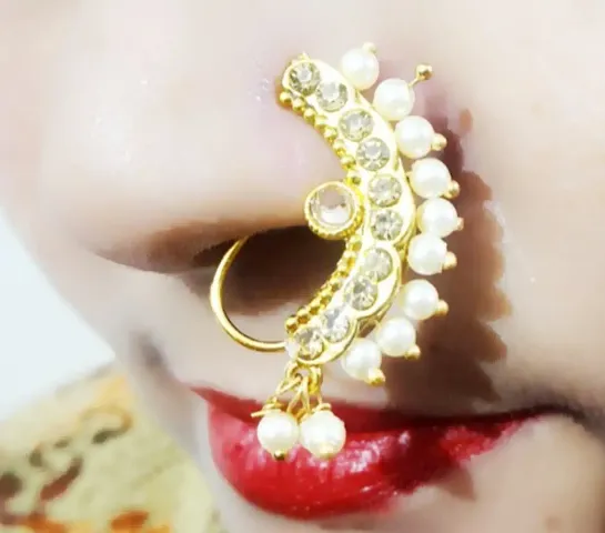 Partywear Traditional Nose Pins