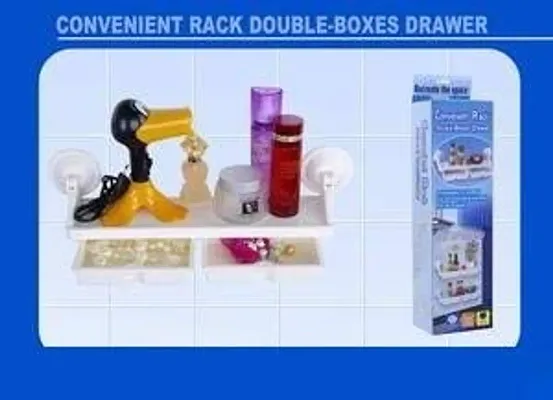 Convenient Rack Double Drawer Capacity 3 kg.Qty-1 Pcs.