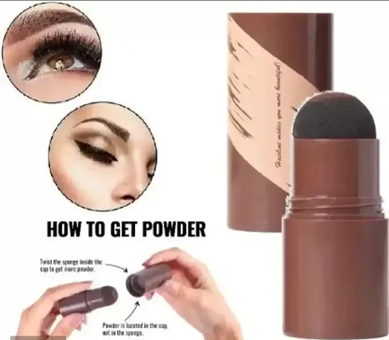 Waterproof Makeup Hairline And Eyebrow Powder Stamp