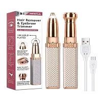 Combo Pack Flawless Eyebrows  Facial Hair Remover Trimmer For Womennbsp;Combo Offer-thumb1