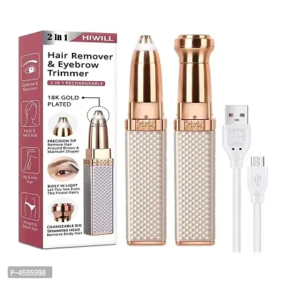 Combo Pack Flawless Eyebrows  Facial Hair Remover Trimmer For Womennbsp;Combo Offer-thumb2