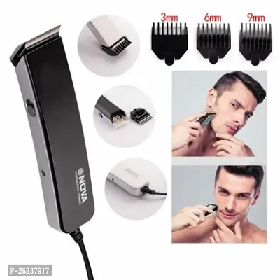 latest New Trimmer NS-216 Rechargeable Cordless Men Trimmer Shaver Machine for Beard  Hair Styling For Men (Multi-color) 3 Extra Clips-thumb2