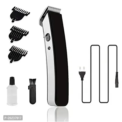 latest New Trimmer NS-216 Rechargeable Cordless Men Trimmer Shaver Machine for Beard  Hair Styling For Men (Multi-color) 3 Extra Clips-thumb0