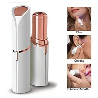 Portable Eyebrow Trimmer for Women, Rechargeable Multipurpose Electric Trimmer Machine for Eyebrows, Upper Lips, Facial Hair, Nose and Ear Hair Removal Trimming Pen --thumb1