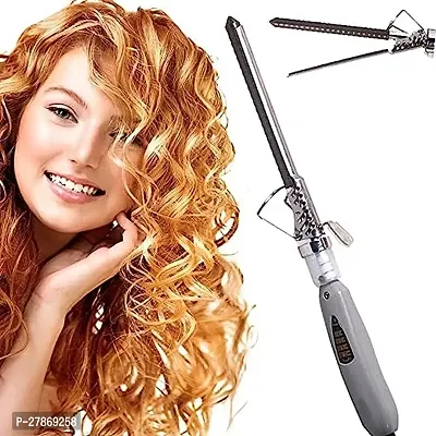 Techwynz 228 Electric Hair Curler, Hair Styler, Long Swivel Rod, 4 Temperature Setting-thumb0