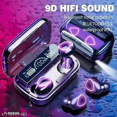 30BT Wireless Bluetooth Neckband headset with mic ultra bass sound  Black colour-thumb0