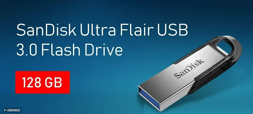 SanDisk Ultra Flair 32 GB USB 3.0 Pen Drive (Silver)-thumb3