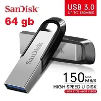SanDisk Ultra Flair 32 GB USB 3.0 Pen Drive (Silver)-thumb1