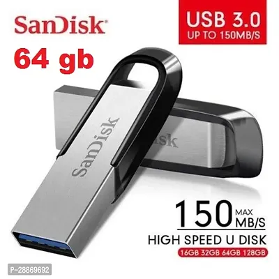 SanDisk Ultra Flair 32 GB USB 3.0 Pen Drive (Silver)-thumb2