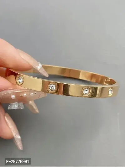 gold stylish Steel Bracelet-thumb5