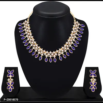 Crystals AD Diamond Jewellery Necklace Set for Women