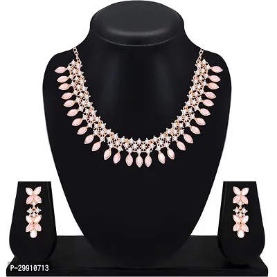 Crystals AD Diamond Jewellery Necklace Set for Women