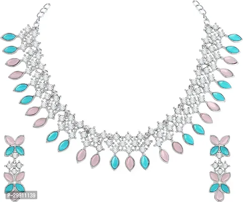 Crystals Alloy Necklace Set for Women-thumb2