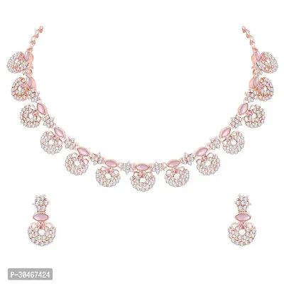 Stylish Diamond Jewelry Set for Women-thumb2