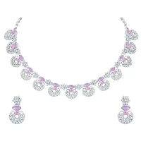 Stylish Diamond Jewelry Set for Women-thumb1