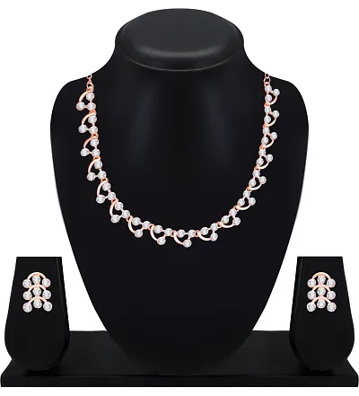 Crystal Diamond Jewelry Set for Women