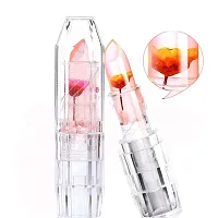 HMG Jelly Flower Color Changing Lipstick Temperature Change Moisturizer flower Magic Lip Gloss-thumb3