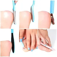 8 in 1 Pedicure Tool Kit for Feet Foot Scrubber for Dead Skin, Callus Remover, Foot Scraper, Foot File, Pitchfork, Filer for Nail Repair Tool-thumb2