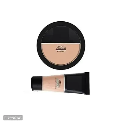 HMG Combo Of Compact Powder, Foundation And Liquid Concealer (Pack of 3)-thumb2