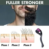 HMG Darma Roller 0.5mm Derma Roller Beard Activator  Hair Regrowth Micro Neeling System-thumb4