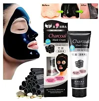 PANKAJ ENTERPRISES HISAR Charcoal Anti-Blackhead, Deep Cleansing, Purifyin Peel Off Mask - (Pack of 1)-thumb1