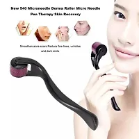 HMG Darma Roller 0.5mm Derma Roller Beard Activator  Hair Regrowth Micro Neeling System-thumb3