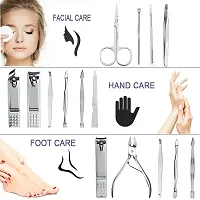 Beauty Pedicure Kits - Callus Remover for Feet, 23 in 1 Professional Manicure Set Pedicure Tools Stainless Steel Foot Care, Foot File Foot Rasp Dead Skin for Women Men Home Foot Spa Kit, Blue-thumb4