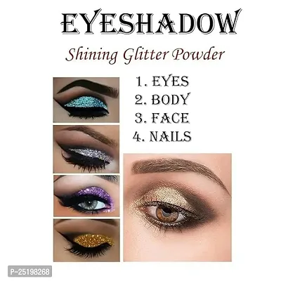 HMG 24 Color Eyeshadow Glitter with 1 Eye Glitter Glue-thumb5