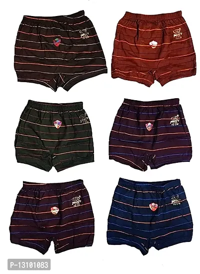 Kids Drawers Cotton Innerwear Underwear For Boys And Girls Pack Of 6-thumb0