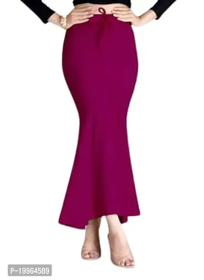 Classic Lycra Cotton Saree Shapewear Petticoat For Women-thumb0