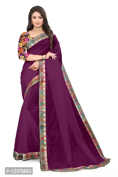 Beautiful Silk Blend Saree For Women