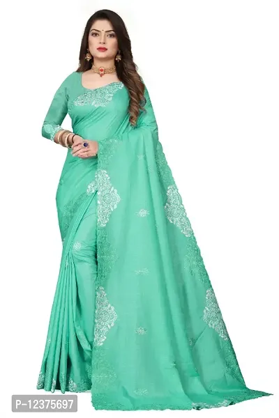 Beautiful Silk Blend Saree For Women