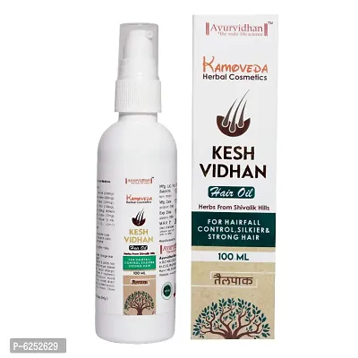 Kesh Vidhan Hair Oil for Hairfall Control, Silkier and Strong Hair 100ml