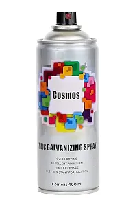 Cosmos Zinc Galvanizing Spray Paint 400 ml (Pack of 2)-thumb2