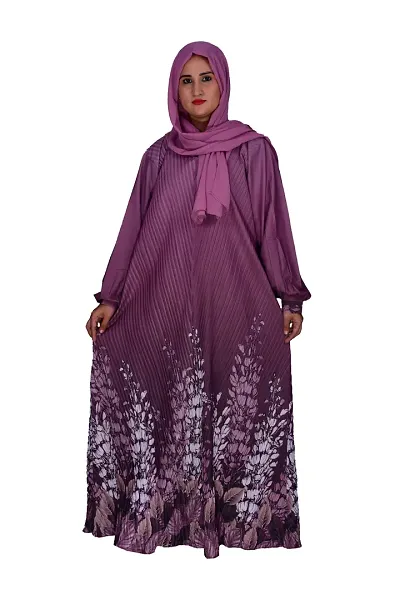 Modern Silk Islamic Burqa for Women