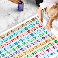 Set of 3 Action Words, Transport and Numbers 1-100 Early Learning Educational Charts for Kids | 20X30 inch |Non-Tearable and Waterproof | Double Sided Laminated | Perfect for Homeschooling.-thumb3