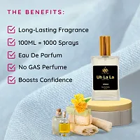 Women Long Lasting Perfume Cologne UhLaLa 50ML by Europa Products | Strong Luxury Colognes Attar Perfumes | Ladies Eau De Parfum Body Spray | Womens Best Strong Fragrances Scent Gift Set for Girls-thumb1