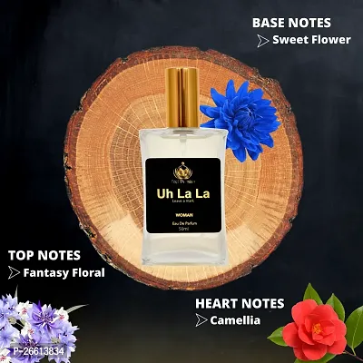 Women Long Lasting Perfume Cologne UhLaLa 50ML by Europa Products | Strong Luxury Colognes Attar Perfumes | Ladies Eau De Parfum Body Spray | Womens Best Strong Fragrances Scent Gift Set for Girls-thumb4