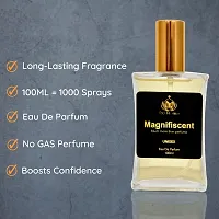 Men  Women Premium Luxury Long Lasting Perfume MAGNIFISCENT 100ML by Europa Products | Strong Scent Attar Perfumes for Gents  Ladies | Eau De Parfum Body Spray for Unisex-thumb1