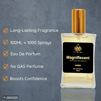 Men  Women Premium Luxury Long Lasting Perfume MAGNIFISCENT 100ML by Europa Products | Strong Scent Attar Perfumes for Gents  Ladies | Eau De Parfum Body Spray for Unisex-thumb2