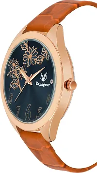 Stylish Navy blue Genuine Leather Analog Watches For Women-thumb3