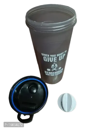 Useful Black Plastic Sports bottle- 700ml-thumb3
