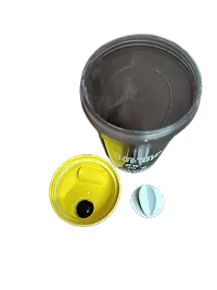 Useful Yellow Plastic Sports bottle- 700ml-thumb2