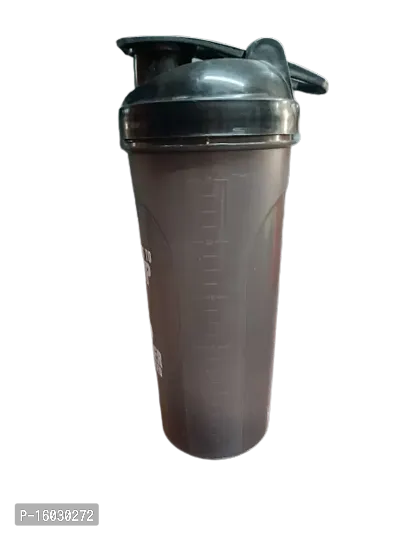 Useful Black Plastic Sports bottle- 700ml-thumb2