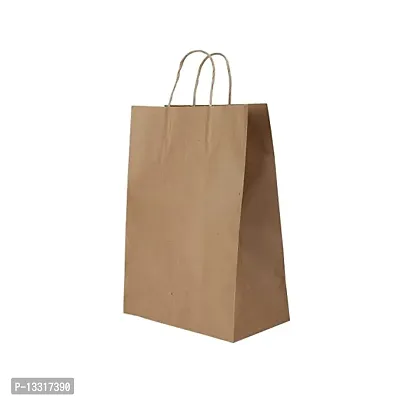 Carry Gift Cloth Grocery Recycled Eco Friendly Bags With Handles - 10 * 5.5 * 14 Inches, Pack Of 15 Pcs-thumb0