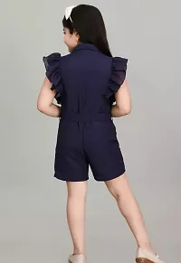 Trendy Girls Cotton Basic Jumpsuits-thumb1